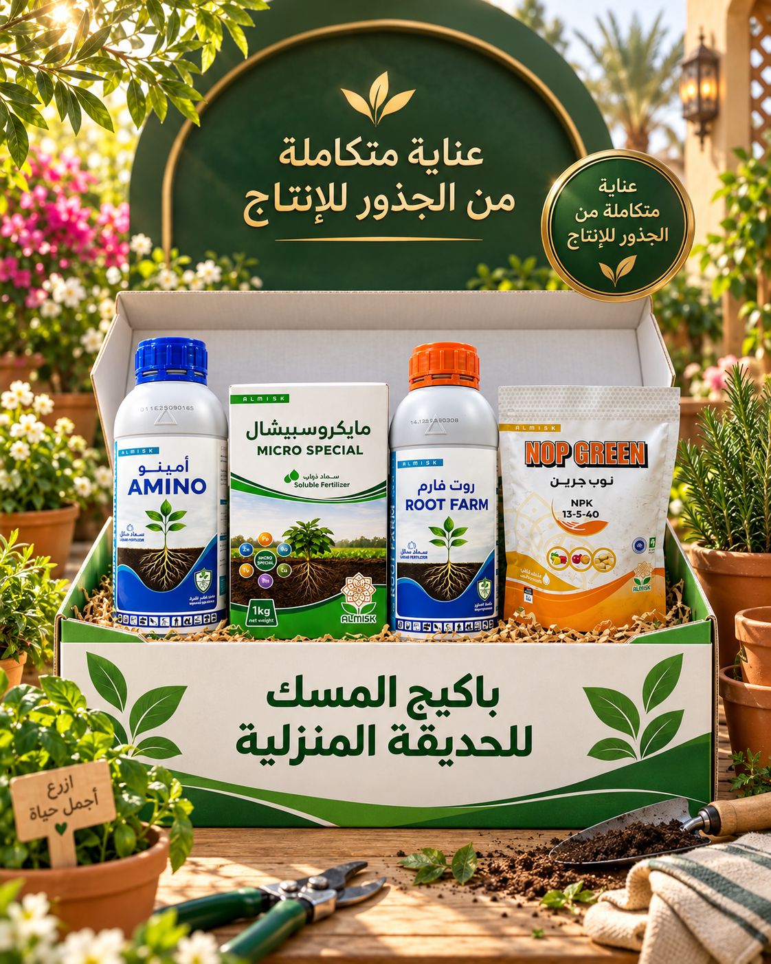 Al-Misk Home Garden Package